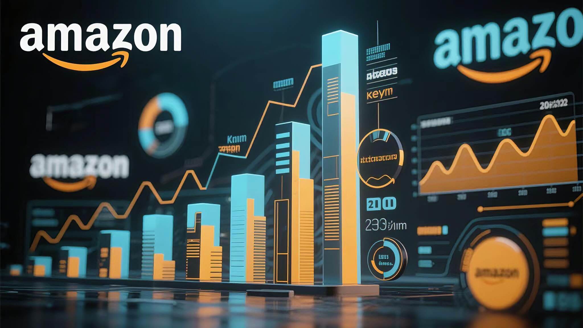 Image-depicting-Amazon's-title-structure-testing,-featuring-brand-elements,-keywords,-and-data-related-visual-graphics-in-a-tech-savvy-atmosphere