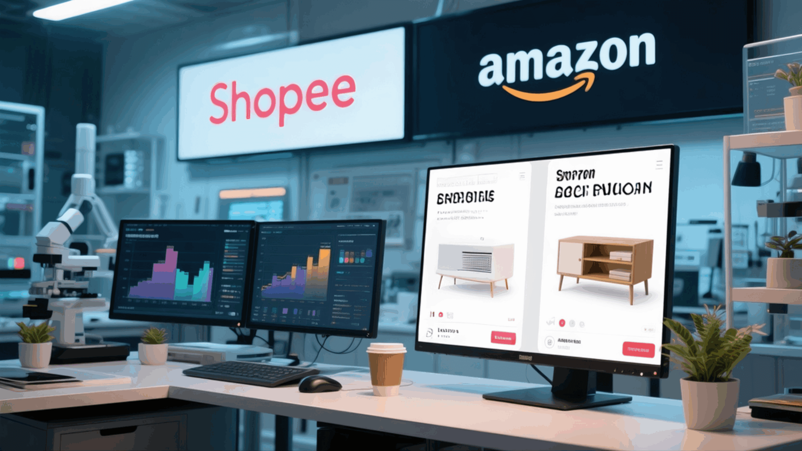 Shopee's Commission Rate Increase and Amazon's Approval for Furniture Sales-Cross-border E-commerce Industry Trends Recently, two significant changes have occurred in the cross-border e-commerce field. Shopee has increased the commission rates for its Vietnam and Philippines sites. As of June 1, 2025, the commission rate for cross-border direct-mail stores in the Vietnam site has been increased by 1% (including tax), and the rates for independent third-party warehouse stores and PFF (One-Store-Multiple-Deliveries) orders have also been adjusted to varying degrees. For the Philippines site, the commission rate for cross-border direct-mail stores is uniformly set at 11% (including tax), the platform freight rate has been increased to 5.6% (including tax), and the commission rates for overseas warehouse and third-party warehouse stores have also changed. At the same time, since June 1, Amazon Japan has allowed products with a total size of 260-400 cm and a weight of ≤ 50 kg to be warehoused, opening up new opportunities for the sales of large-sized furniture. Elements in the background such as containers and cargo ships represent cross-border transportation, while the e-commerce platform interface and chart data on the computer screen symbolize e-commerce operation and data analysis. These are all important components of cross-border e-commerce, jointly forming the industry environment in which these two major platform policy changes take place.